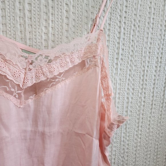 Ryegrass Plus Size Light Pink Lace Cami/ Tank top Size 2X - Picture 8 of 15